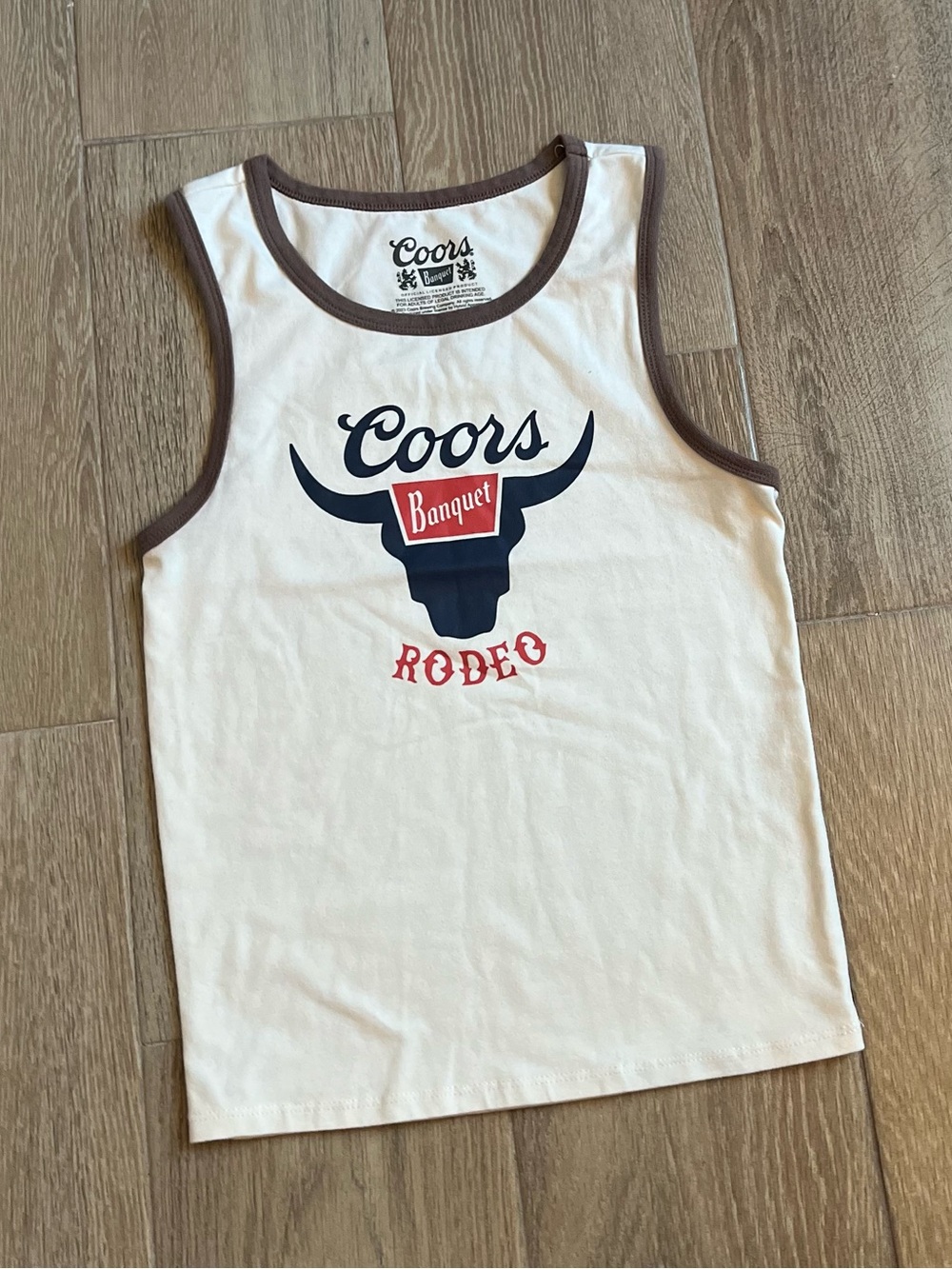 Coors Banquet Rodeo Graphic Tank Top